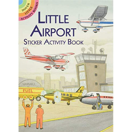 Dover Activity Books Little Airport Sticker Activity Book