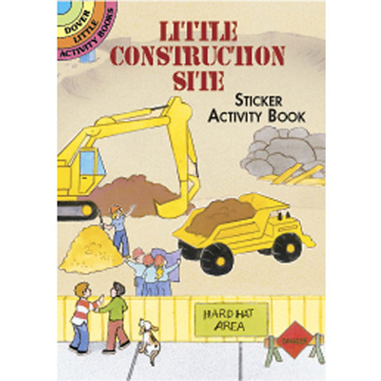Dover Activity Books Little Construction Site Sticker Activity Book