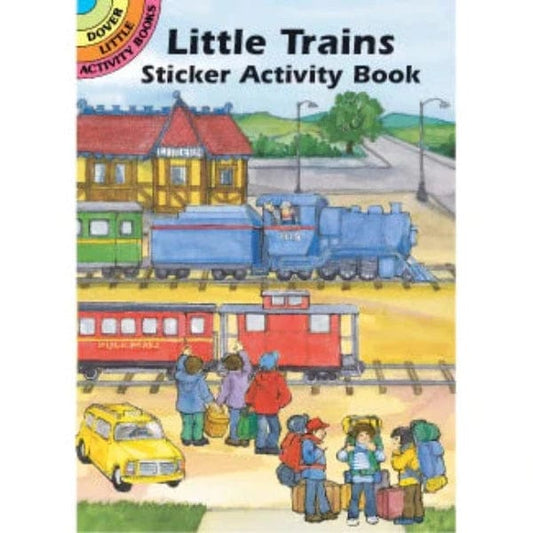 Dover Activity Books Little Trains Sticker Activity Book