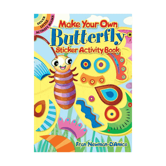 Dover Activity Books Make Your Own Butterfly Sticker Activity Book
