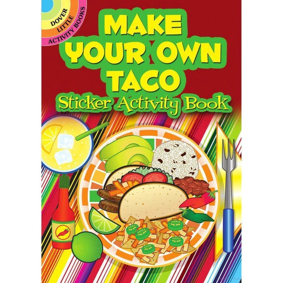 Dover Activity Books Make Your Own Taco Sticker Activity Book