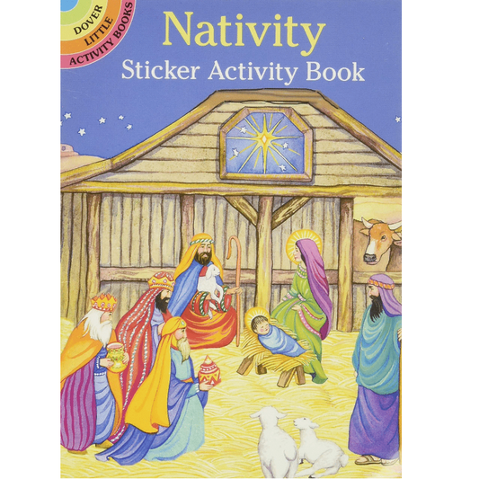 Dover Activity Books Nativity Sticker Activity Book