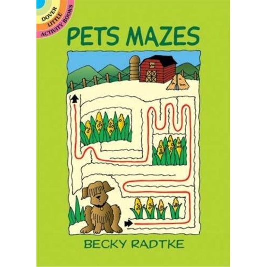 Dover Activity Books Pets Mazes Activity Book