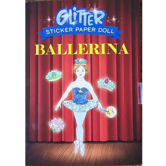 Dover Publications Activity Books Glitter Ballerina Sticker Paper Doll
