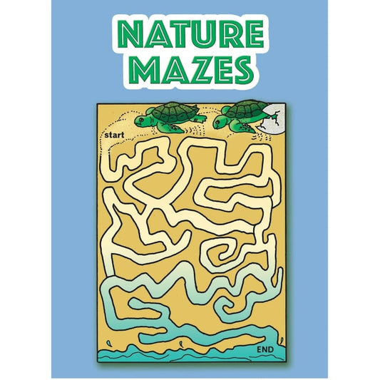 Dover Publications Activity Books Nature Mazes