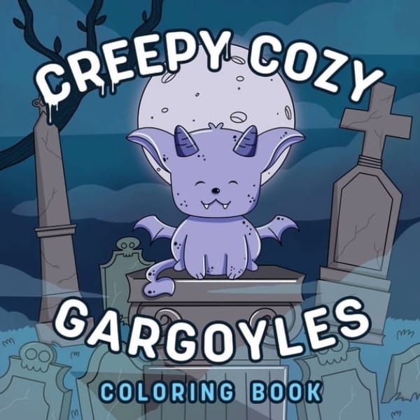Dover Publications Coloring & Painting Books Creepy Cozy Gargoyles: A Coloring Book