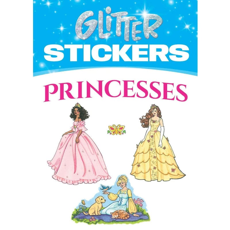 Dover Publications Stickers Glitter Stickers - Princess