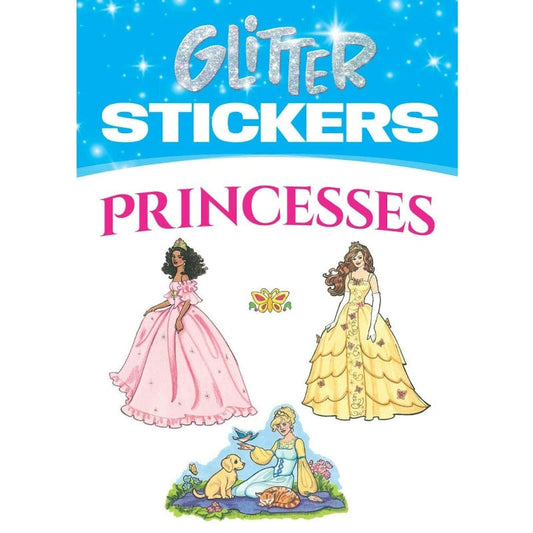 Dover Publications Stickers Glitter Stickers - Princess