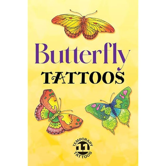 Dover Publications Temporary Tattoos Butterfly Tattoos