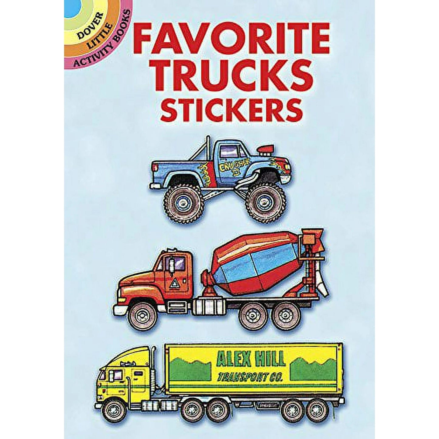 Dover Sticker Books Favorite Trucks Stickers