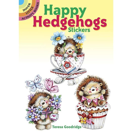 Dover Sticker Books Happy Hedgehogs Stickers