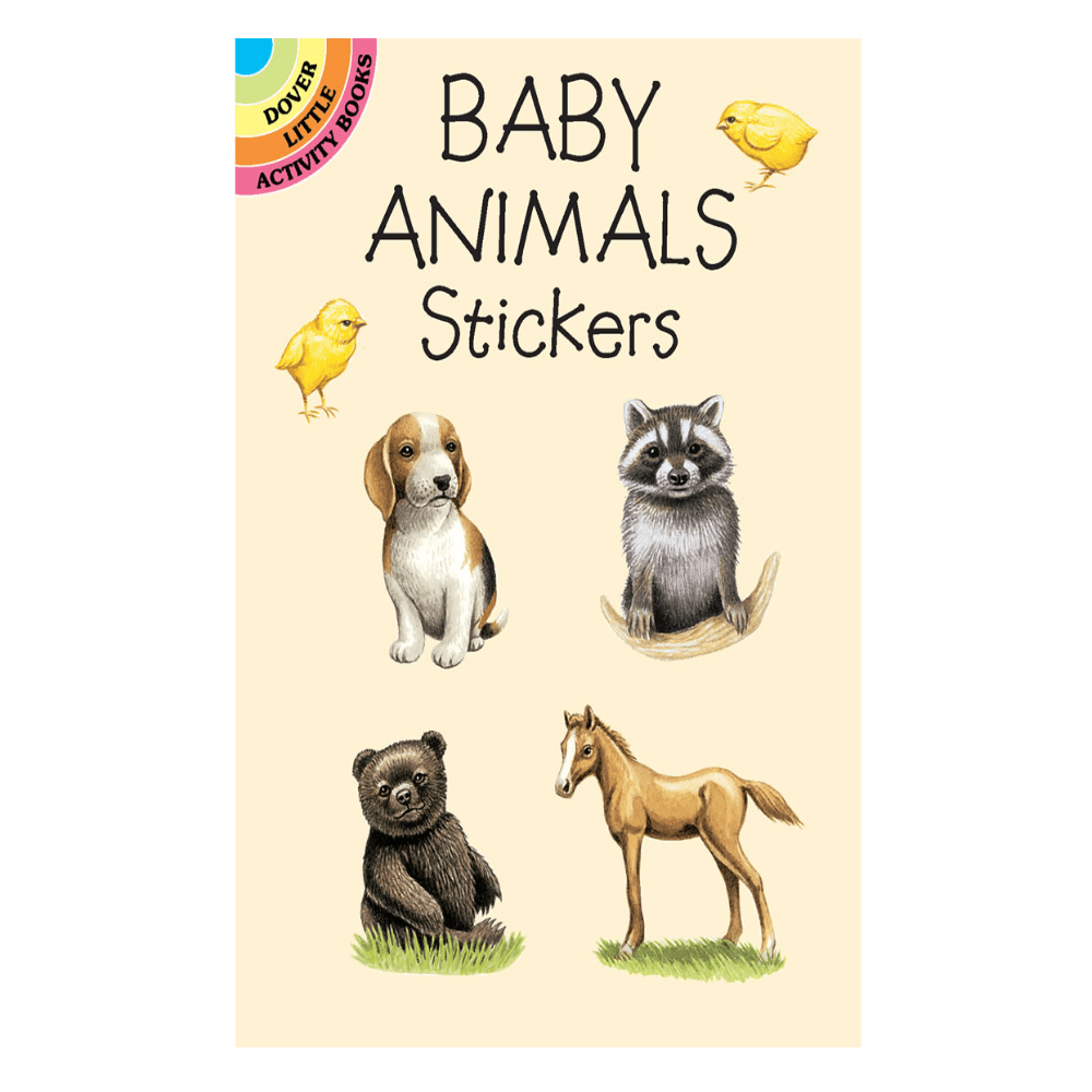 Dover Stickers Baby Animals Stickers Dover