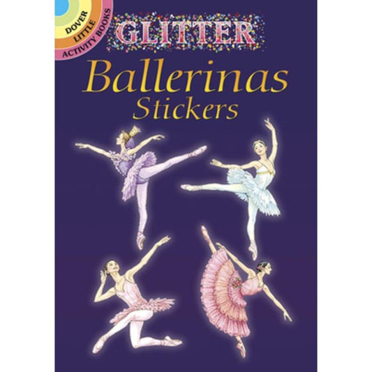 Dover Stickers Ballerinas Glitter Stickers
