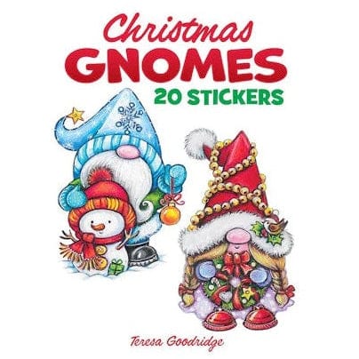 Dover Stickers Christmas Gnomes 20 Stickers
