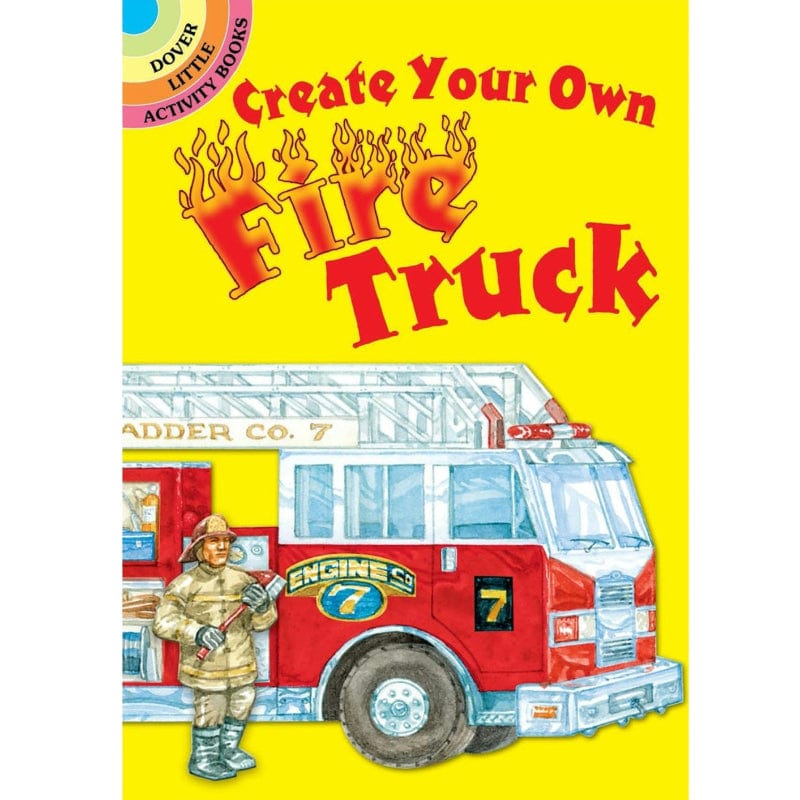 Dover Stickers Create Your Own Fire Truck Stickers