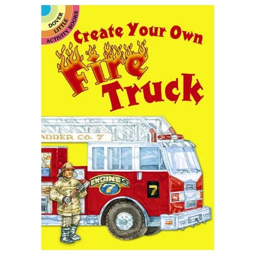Dover Stickers Create Your Own Fire Truck Stickers