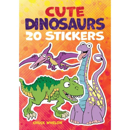 Dover Stickers Cute Dinosaur 20 Stickers