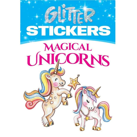 Dover Stickers Glitter Magical Unicorn Stickers