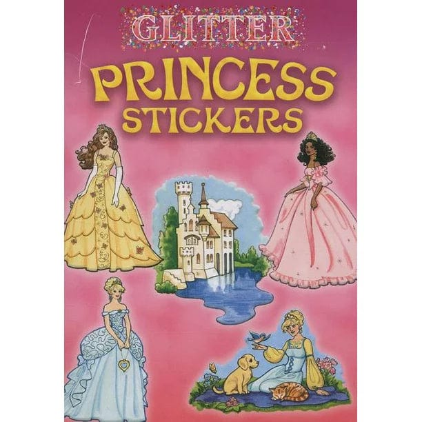 Dover Stickers Glitter Princess Stickers
