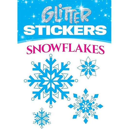 Dover Stickers Glitter Snowflakes Stickers