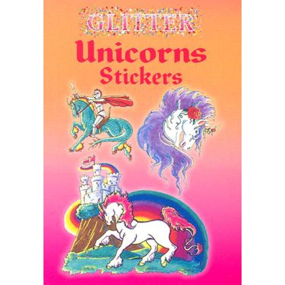 Dover Stickers Glitter Unicorns Stickers