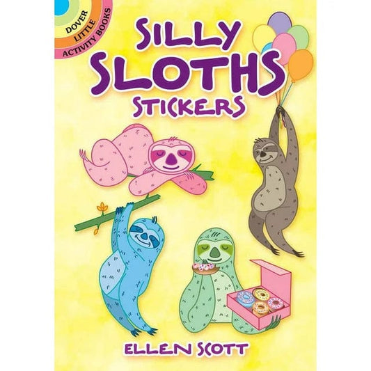 Dover Stickers Silly Sloths Stickers