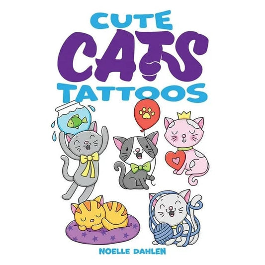Dover Temporary Tattoos Default Cute Cats Tattoos