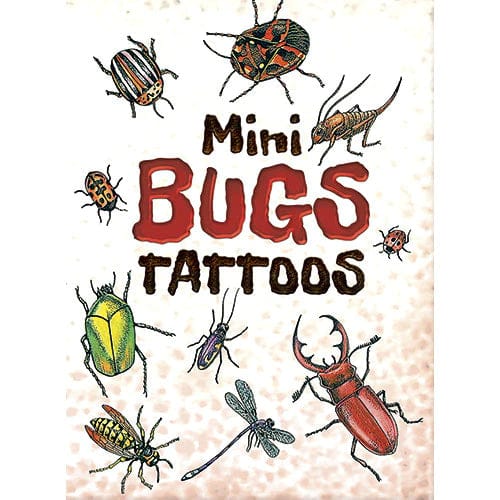 Dover Temporary Tattoos Mini Bugs Tattoos