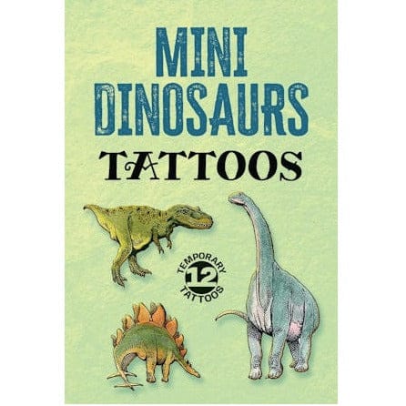 Dover Temporary Tattoos Mini Dinosaurs Tattoos