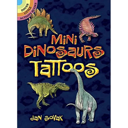 Dover Temporary Tattoos Mini Dinosaurs Tattoos