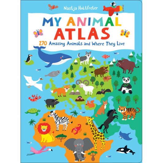 Duo Press Atlas Books My Animal Atlas: 270 Amazing Animals and Where They Live