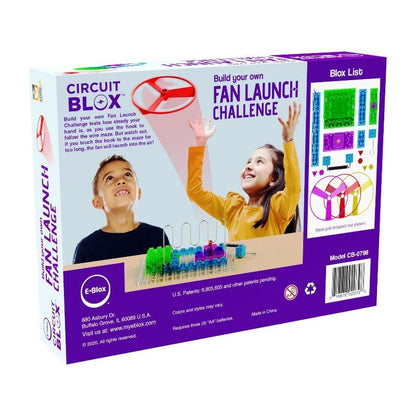 E-Blox STEM Toys Circuit Blox - BYO Fan Launch Challenge