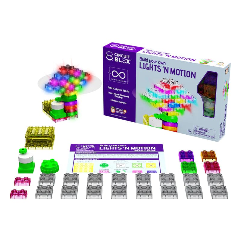 E-Blox STEM Toys Circuit Blox - Lights n' Motion