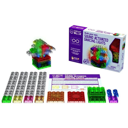 E-Blox STEM Toys Circuit Blox - Sound Activated Dancing Lights