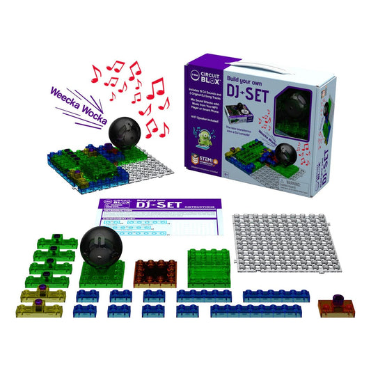E-Blox STEM Toys Default Circuit Blox: Build Your Own DJ Set