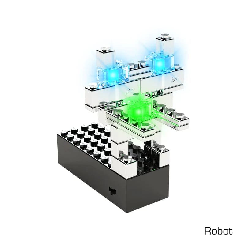 E-Blox STEM Toys Power Blox - BYO LED Light Robot