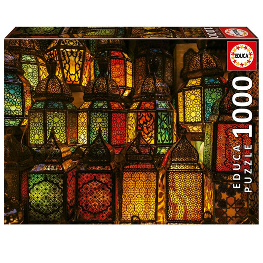 EDUCA 1000 Piece Puzzles Default Collage de Faroles (Lanterns) 1000 Piece Puzzle