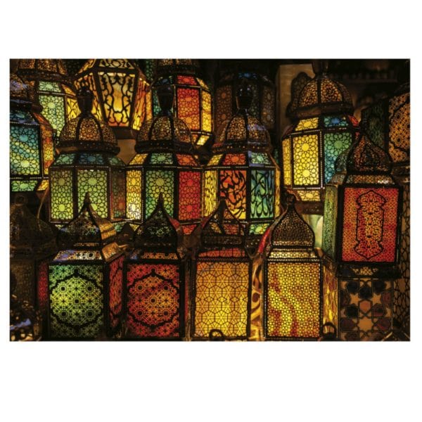 EDUCA 1000 Piece Puzzles Default Collage de Faroles (Lanterns) 1000 Piece Puzzle