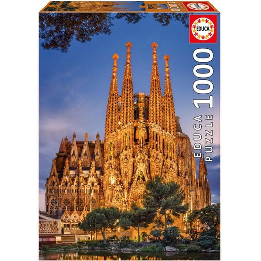 EDUCA 1000 Piece Puzzles Default Sagrada Familia 1000 Piece Puzzle