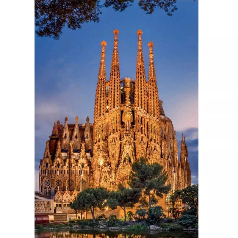 EDUCA 1000 Piece Puzzles Default Sagrada Familia 1000 Piece Puzzle