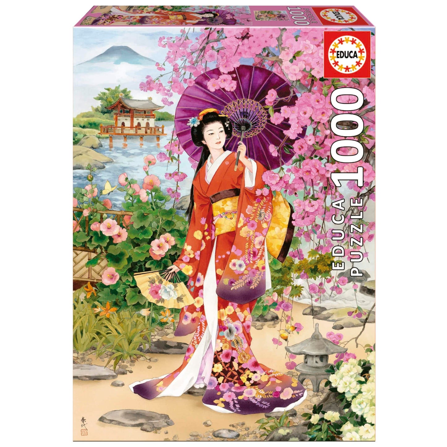 EDUCA 1000 Piece Puzzles Default Teien, Haruyo Morita 1000 Piece Puzzle