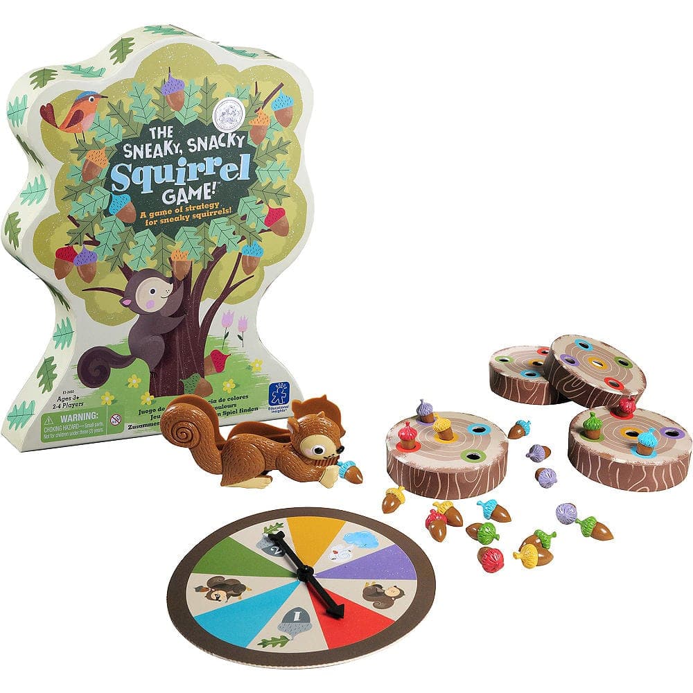 Educational Insights Board Games The Sneaky, Snacky Squirrel Game