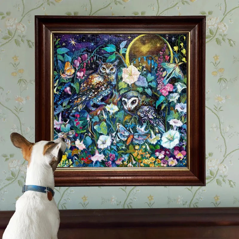 eeBoo 1000 Piece Puzzles Moon Garden 1000 Piece Puzzle