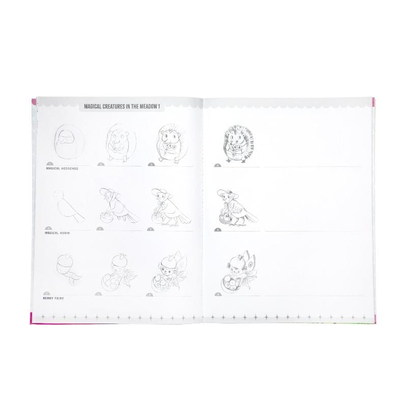 eeBoo Activity Books Default Learn to Draw Magical Creatures