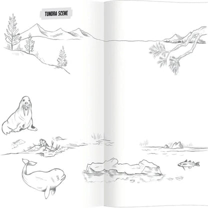 eeBoo Activity Books Default Learn to Draw Wild Animals (Needs UPC)