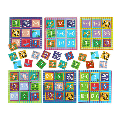 eeBoo Bingo Games Simple Math Bingo