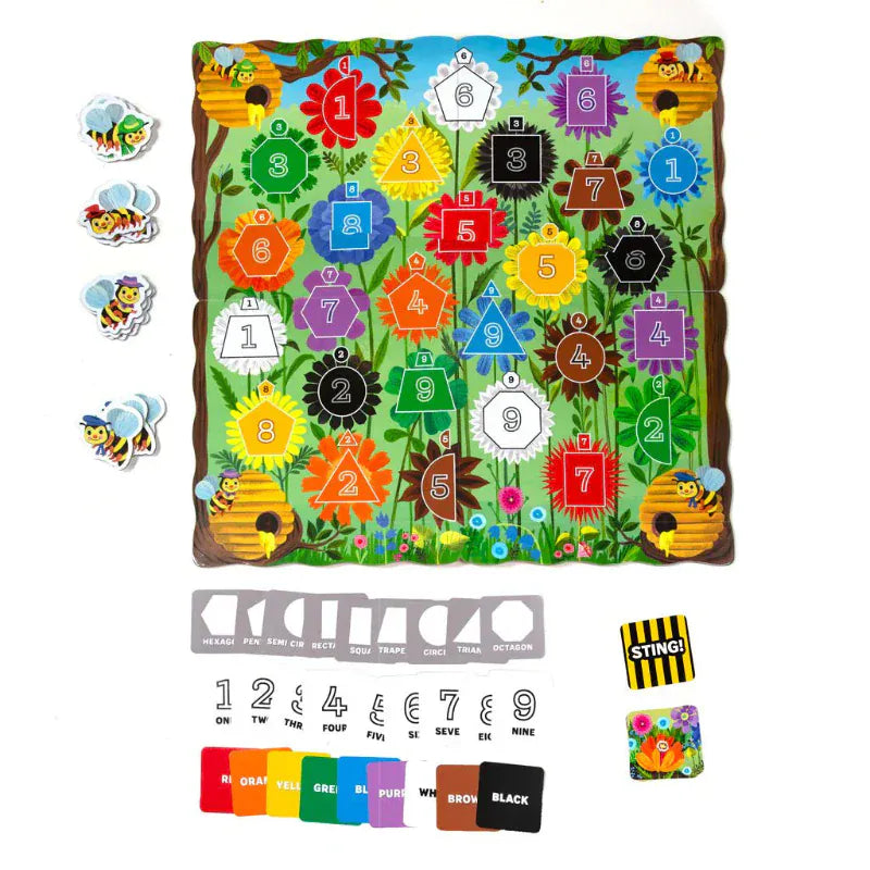 eeBoo Board Games Bouncy Bees Game