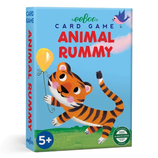 eeBoo Card Games Default Animal Rummy