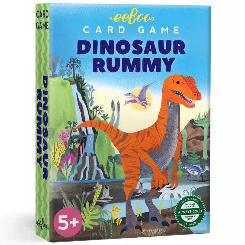 eeBoo Card Games Default Dinosaur Rummy