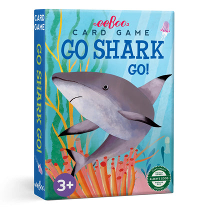 eeBoo Card Games Go Shark Go! Playing Cards